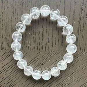 Blue needle bracelet 10mm SIZE 6.5’